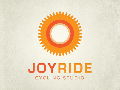 Joyride bike cycling fitness logo
