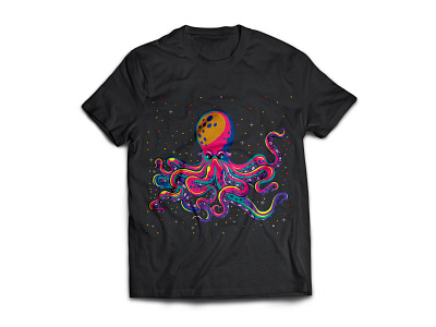 Custom T-Shirts for octopus modern