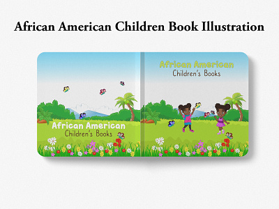 illustrations I did for a children's book For African American book cover book for kids children book children book illustration childrens graphic design illustration illustration book cover illustrators kids book kids book illustration t shirt