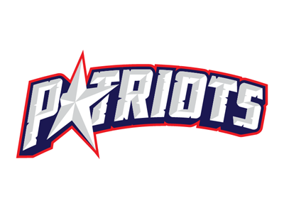 Patriots logo patriots sports type