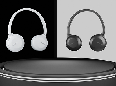 Sony Headphone Animation 3d art animation blender hard surface modelling motion graphics