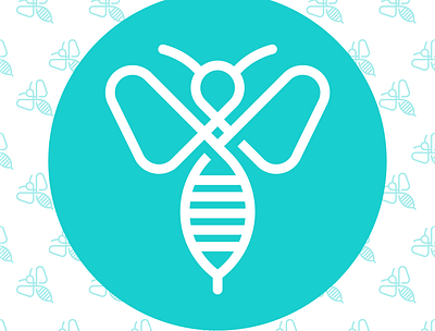 Bee Logo 2 bee bee logo branding design illustration logo