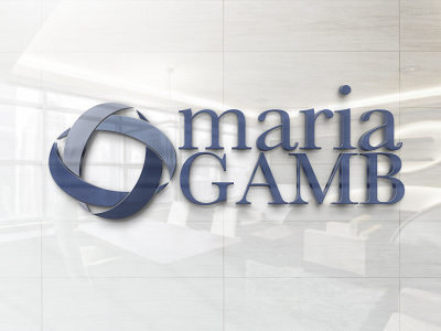Maria Gamb Logo branding design graphic design illustration logo vector