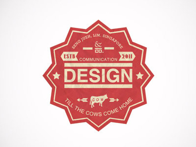 Comm Design 2011 communication cows design font icon logo type typography