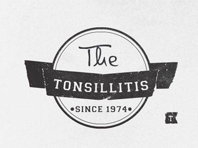 Tonsillitis/Tekong cough branding cough design infection. tape tekong tonsillitis virus