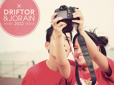 Driftor & Jorain logo photography typography