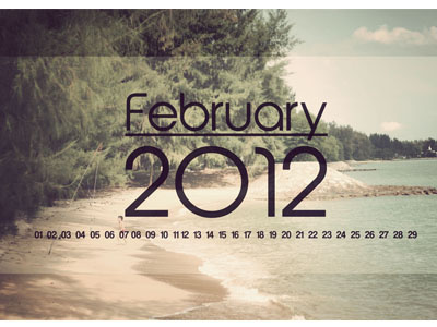 February 2012 2012 calendar february