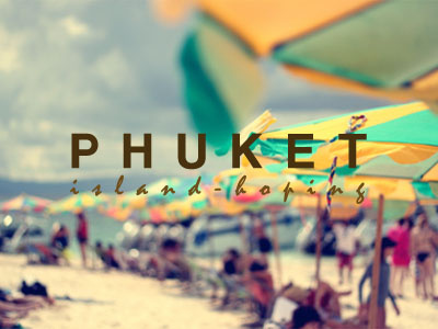 Phuket - Khai Island. earth favorite island. khai on phuket place postcard