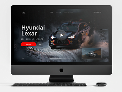 Сar dealership cover branding car design ui веб дизайн веб сайт вебдизайн обложка