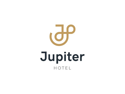 Jupiter Hotel // Logo Design Concept brand identity branding design graphic design graphic design logo logo branding logo design logotype monogram design monogram logo pittogram