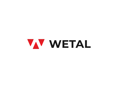 Metal - Wetal Logo Design brand brand identity branding branding design design graphic graphic design logo logo branding logotype mark