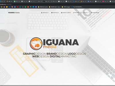 New IGUANA Website branding design web webdesign website