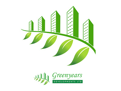 Greenyears logo design branding logo design