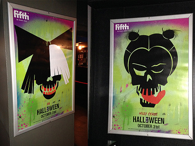 Nightclub Posters - Suicide Squad style