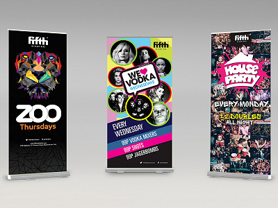 Fifth Night Club Banners