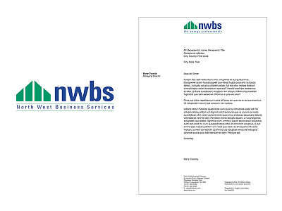 NBWS logo and Stationery