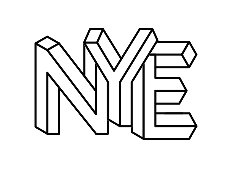 NEW YEARS EVE logo for a clubnight by Suzanne on Dribbble