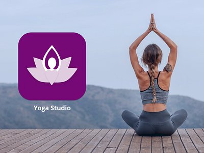 Daily UI Challenge 005 ( app icon ) app icon daily ui daily ui challenge daily ui challenge 005 ui 005 yoga