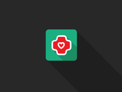 Icon for medical app app branding flat health icon life logo medical medicine mobile simple