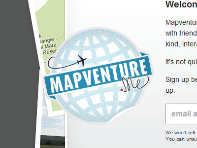 Mapventure.me Logo Treatment