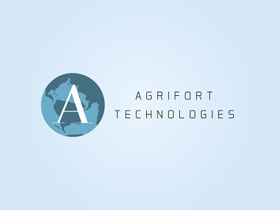 Agrifort branding design flat illustrator logo minimal vector web website