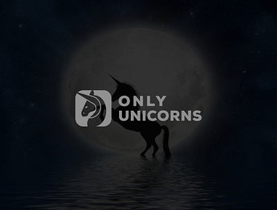 Unicorn Logo branding design graphic design illustration logo logodesign minimal typography unicorn logo unicorns vector