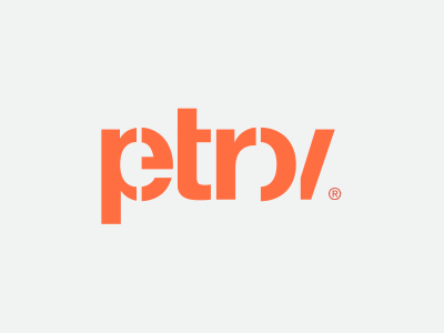 Petrov crouwel inspired logo mark petrov