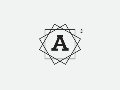 APaper a icon logo mark seal stamp symbol