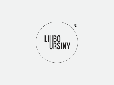 Dj Liubo Ursiny logo mark seal stamp