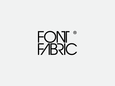 Fontfabric™ avantgarde fontfabric logo typography wordmark