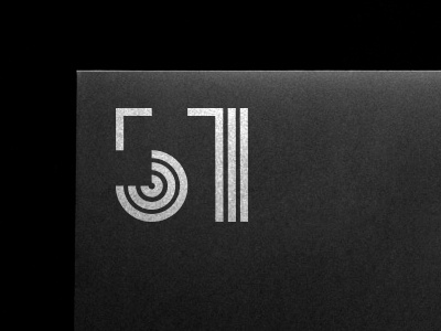 51® 51 area envelope logo mark number print screening symbol