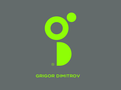 Grigor Dimitrov dimitrov grigor logo mark monogram personal sport symbol tennis