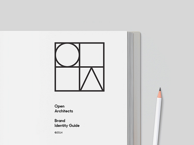 Open Architects architect geometry logo mark open symbol