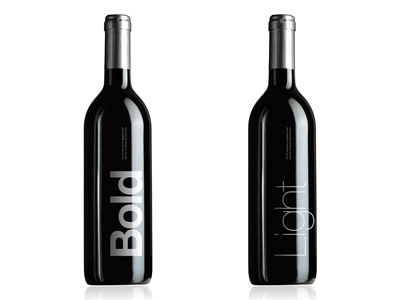 Bold/Light® wine package