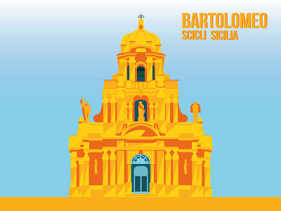 Bartolomeo - Scicli - Sicilia barocco branding design design art fashion flat icon illustration sicily vector