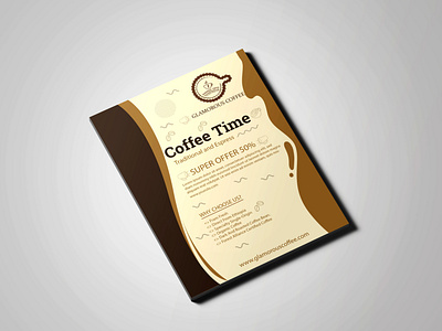 Coffee Flyer Template Design best design businesscard creative design custom design flyer flyer design flyer template graphic design luxury design party flyer social media