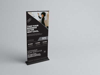 Roll Up Vertical Banner Template cover