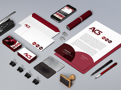 Graphic design project for ACS branding design graphic