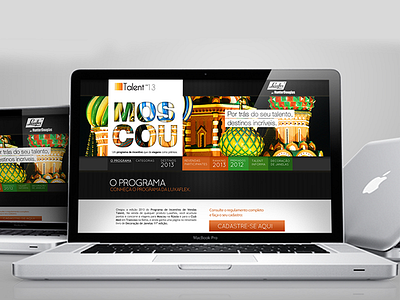 Luxaflex promotion website colors design moscou promo site ui ux web