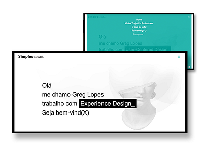 Simples Lab&Co. design portfolio ui ux