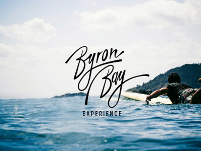 Byron Bay Experience Identity branding byron bay hand drawn identity logo