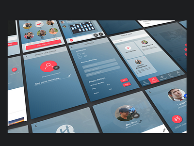 Humber Chat App app app design mobile mobile ui ui ux