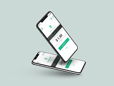 Green App app app design application mobile ui ui ux
