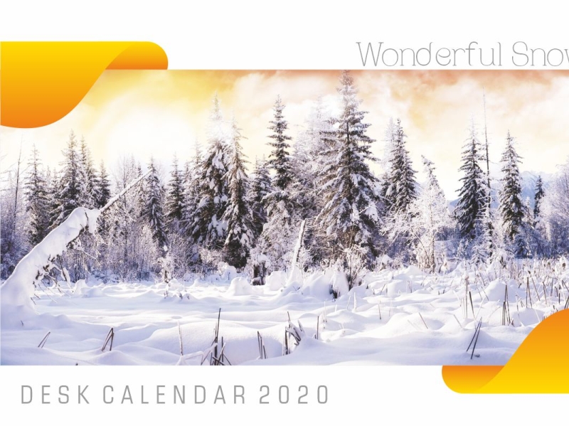 Snow Calendar Design mmm by Pardeep Gupta on Dribbble