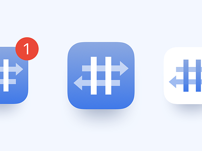 All Aboard app clean colorful colourful icon icons ios logo minimal mobile simple ui