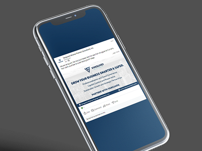 LinkedIn Banner for Vanguard Alliance Consultants graphic design linked banner linkedin social media social media banner