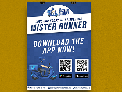 Banner Ad for Mister Runner