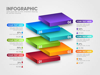 Info Graphics for any type of business design infographic information design package presentation design presentation template