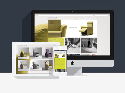 Accentu8 blocks design furniture mac mobile mockup squares tablet ui ux web website