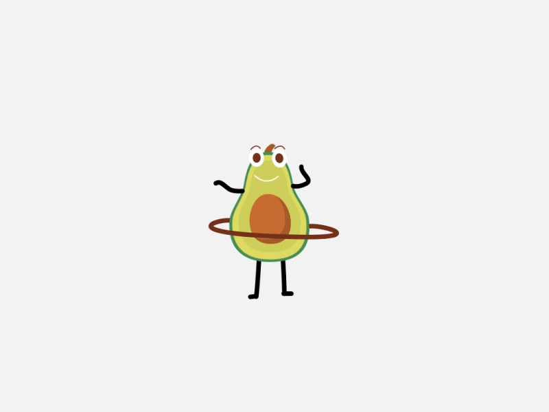 avocado aftereffects animation animation 2d illustration